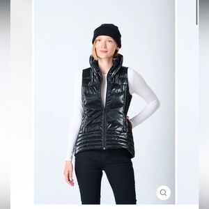 ANORAK Metallic quilted down Vest